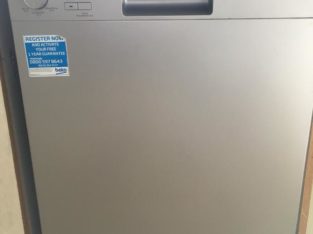 Full sized Beko dishwasher