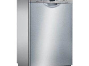 Freestanding Slimline Bosch SPS46II00G Dishwasher, Silver – EXCELLENT CONDITION