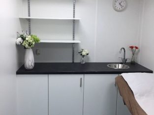 Therapy / Treatment room in busy aesthetic practice, Suitable for a variety of professions