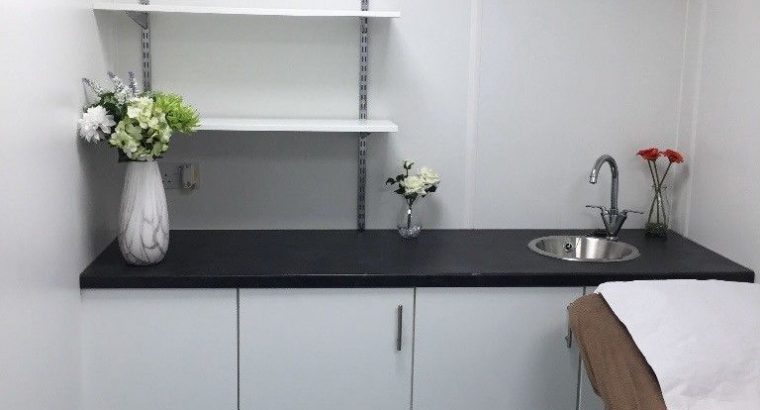 Therapy / Treatment room in busy aesthetic practice, Suitable for a variety of professions