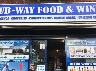 Off Licence/To Rent Convenience Store
