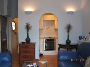 Ideal for holiday get away – One bedroom ground floor flat, access and parking for mobility scooter