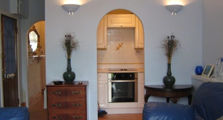 Ideal for holiday get away – One bedroom ground floor flat, access and parking for mobility scooter