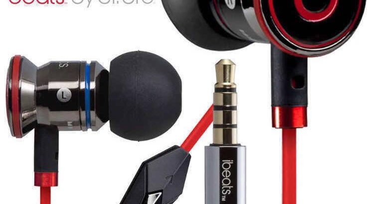 iBeats In-Ear Headphones by Dr Dre from Monster Series – Black/White
