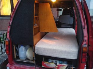 Reliable&Ready to go Daihatsu Ladybird Micro Campervan 50 MPG 63t miles Long MOT 2 Keyes