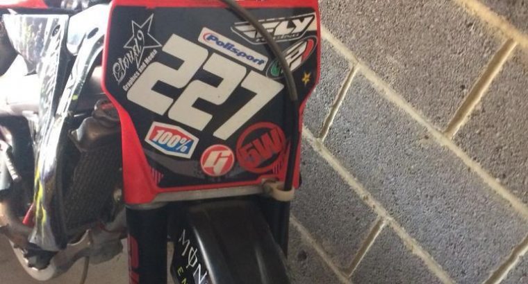 Serviced Crf 250
