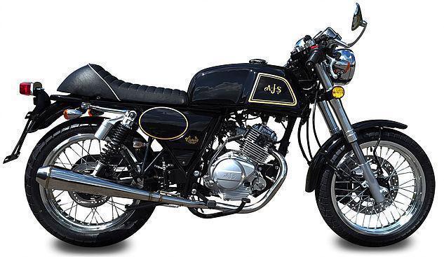 Full warranty AJS Cadwell 125 125cc learner legal Black 2018