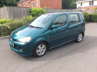 Daihatsu YRV F SPEED 1.3 Petrol 5 Doors, Automatic 2001, Hatchback Auto Mot 6Month ServiceHistory