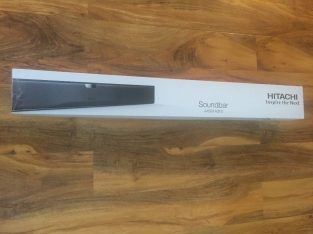 New and unopened Soundbar Hitachi bluetooth/Remote control