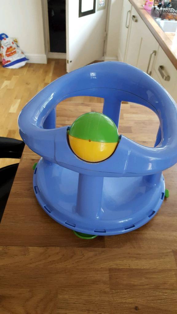 Blue Baby bath safety chair