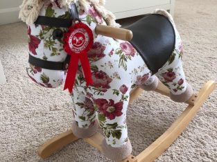 Floral Rocking horse
