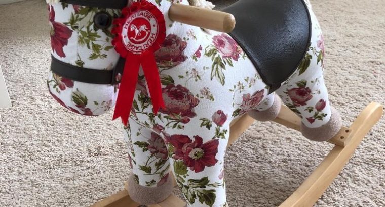 Floral Rocking horse