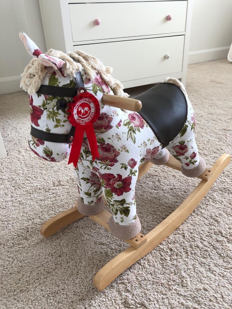 Floral Rocking horse