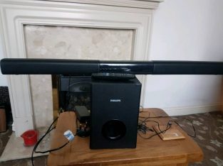 In good working order Sound bar & sub