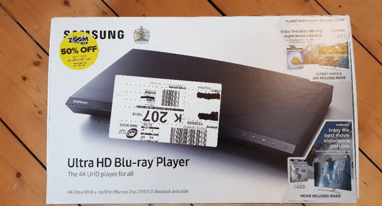 Ultra HD Blu-ray Player, SAMSUNG UBD-M9000 Smart 4K + Planet Earth 2 & Everest