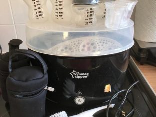Black Tommee tippee eclectic steriliser