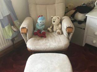 White Nursing chair