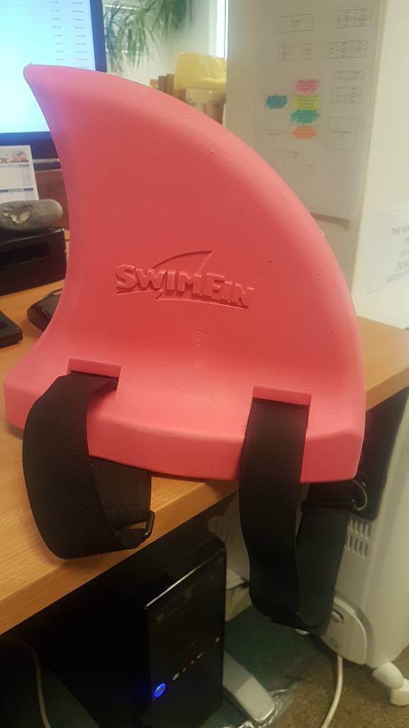 Swimming aid float, Swimfin