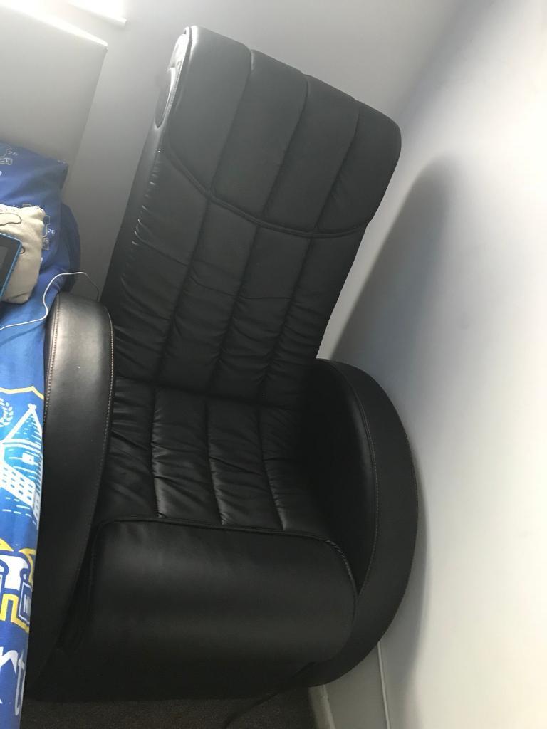 Leather Gaming recliner chair