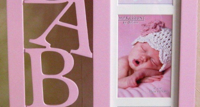 New ‘Baby Girl’ Photo Frame