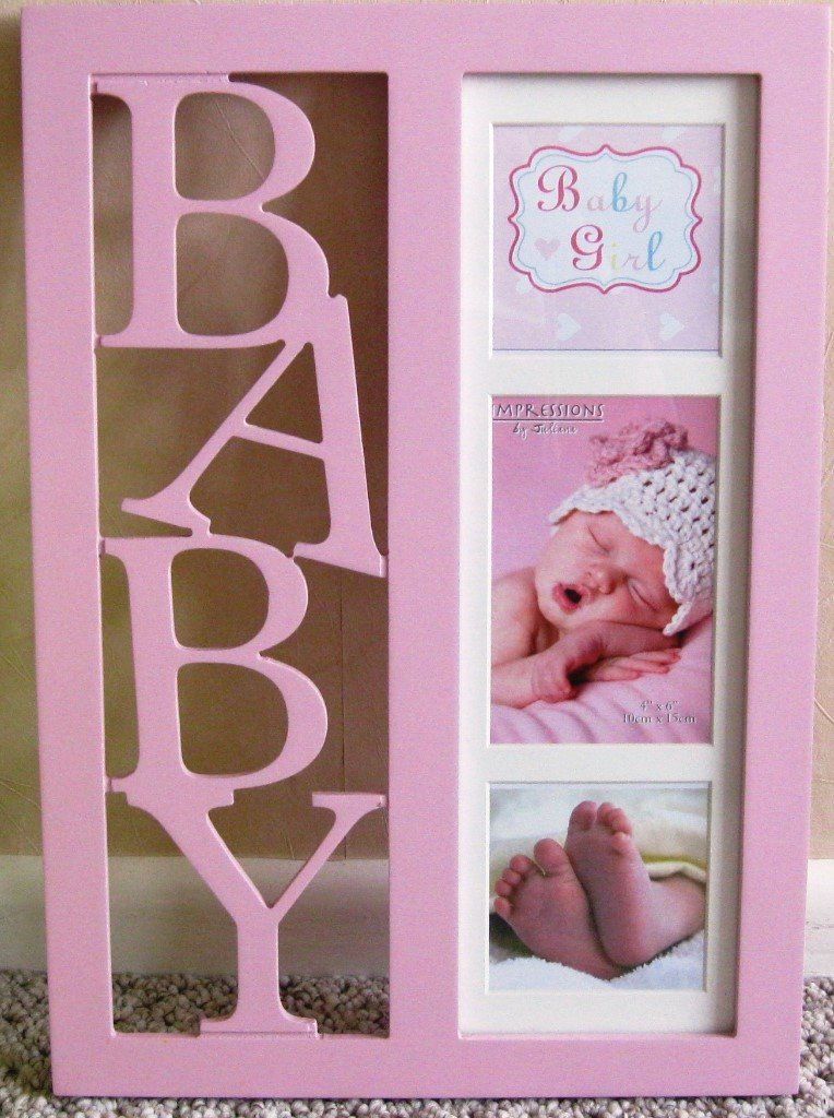 New ‘Baby Girl’ Photo Frame