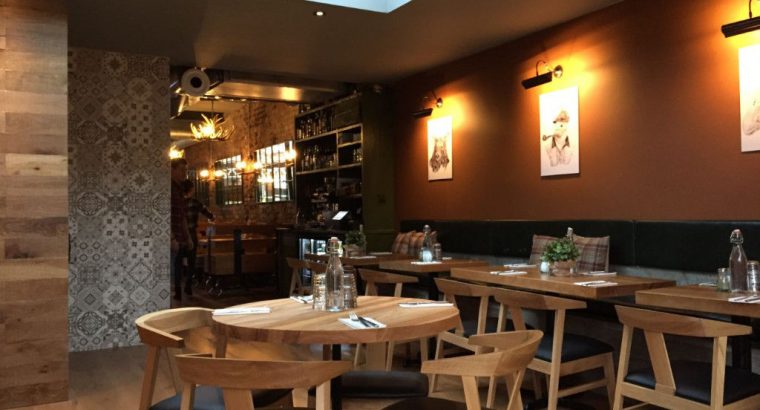 A3 restaurant for sale, full refurb, low premium, 50 seats
