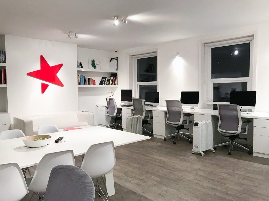 Perfect desk space for freelancers or small startups