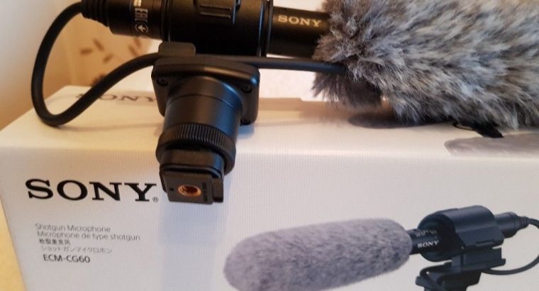 DIGITAL CAMERA/ CAMCORDER MIC, SONY ECM/CG60