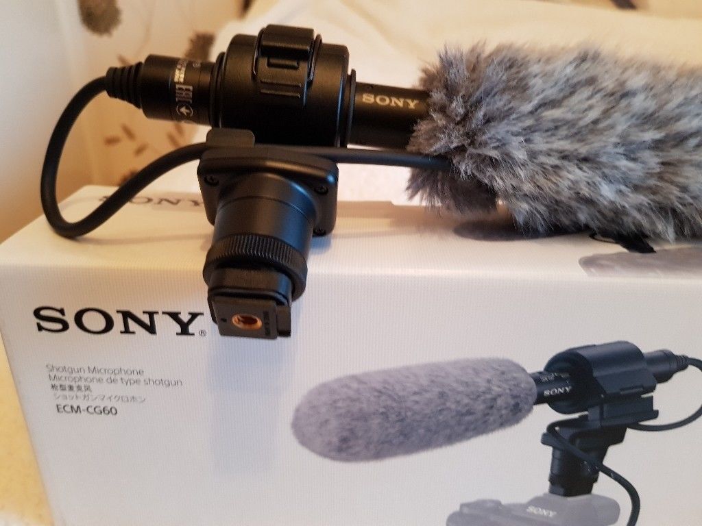 DIGITAL CAMERA/ CAMCORDER MIC, SONY ECM/CG60