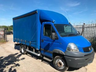 Renault Mascott 3.0 td 150 bhp 6 speed 6500kg cutrainsider luton box van 2008
