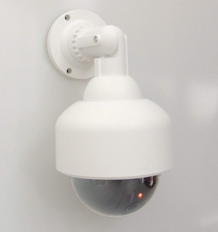 Two dummy cctv