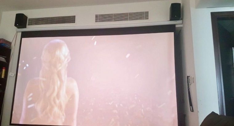 150” WIDE SCREEN Projector screen