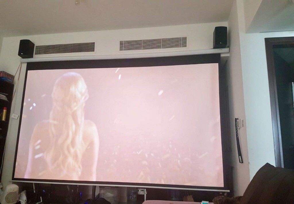 150” WIDE SCREEN Projector screen