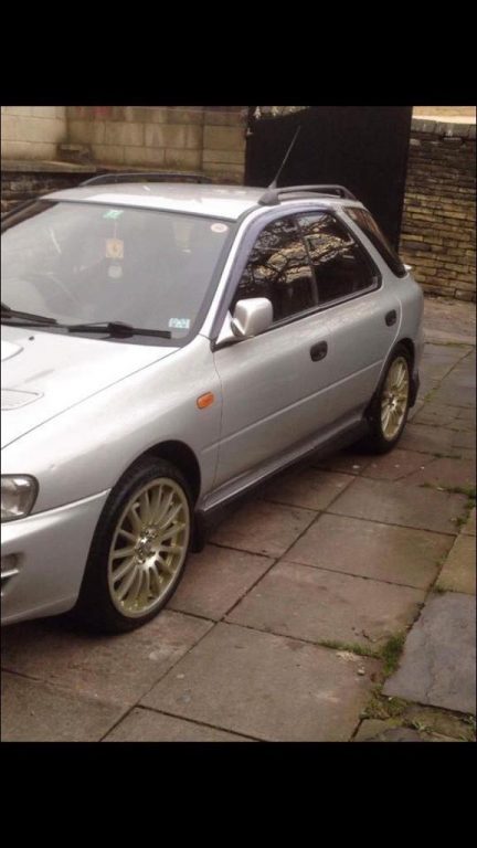 Classic Subaru Impreza wrx turbo