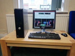 Refurbished Dell Optiplex 740, Windows 10 Pro, 17” Monitor + Keyboard + Mouse