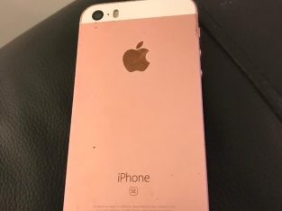 Rose gold iPhone SE