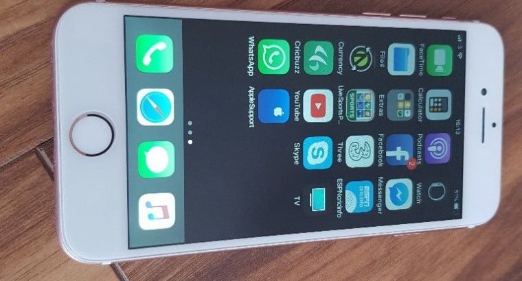 FAULTY FRONT CAMERA – iPHONE 7 ROSE GOLD 32GB UNLOCKED GOOD CONDITION