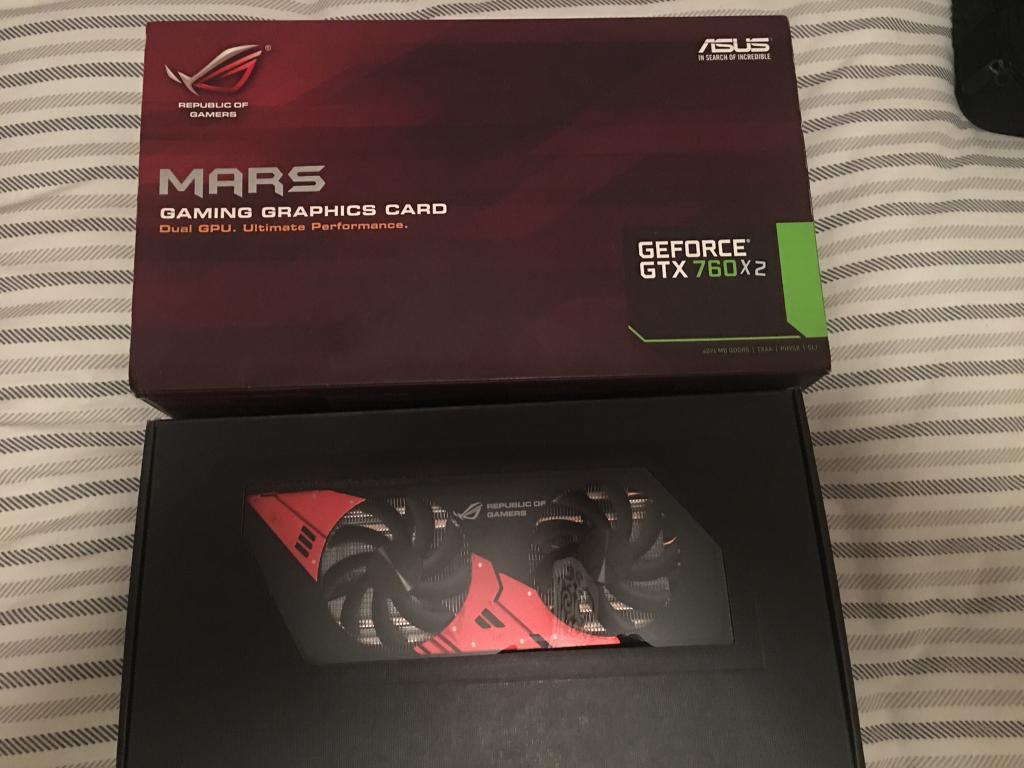 Mars graphics card Asus gtx 760
