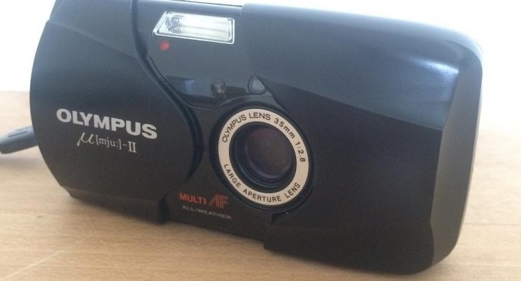 35mm film camera Olympus mju II
