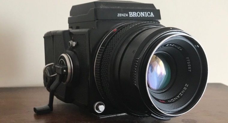 Not tested Bronica ETRC camera with 75mm 2.8 lens