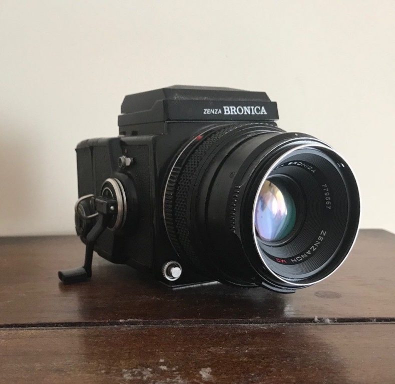 Not tested Bronica ETRC camera with 75mm 2.8 lens