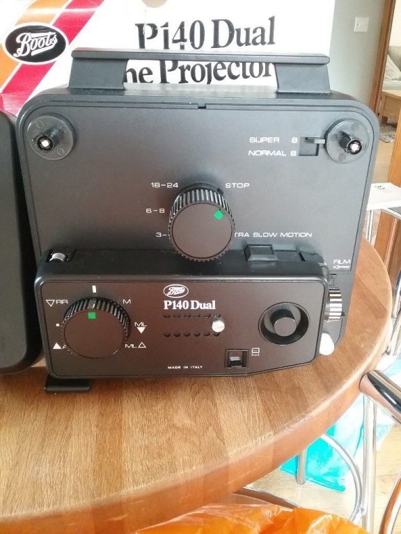 Free Boots p140 dual cine projector