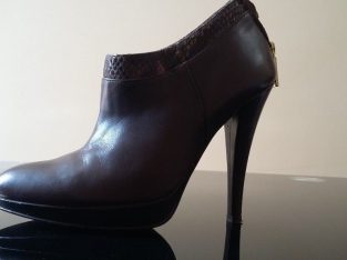 MarieClaire heels leather