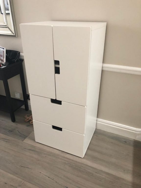 White IKEA unit