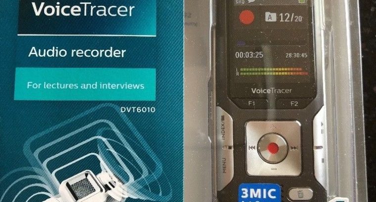 DIGITAL VOICE RECORDER DVT6010 PHILIPS
