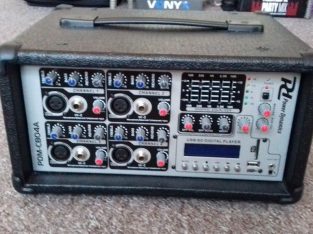 800 watt powered mixer power dynamics