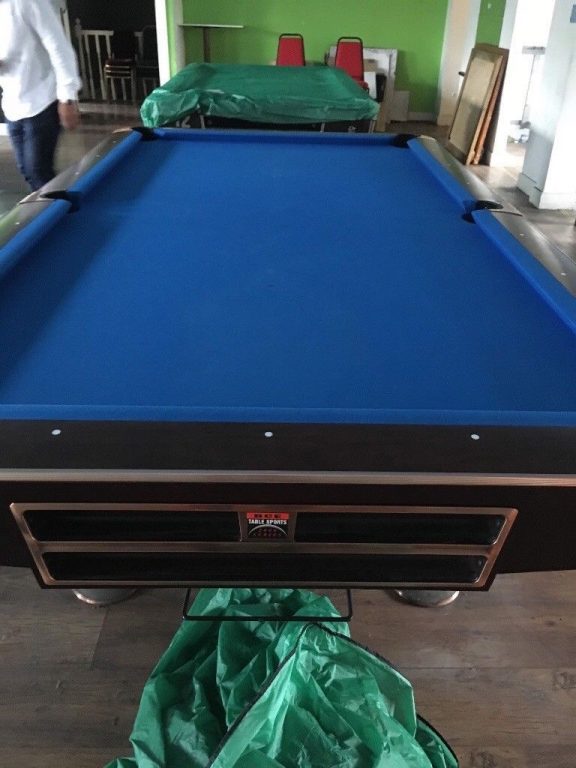 Like new AMF play master pool, sams billiards, BCE table sports, pool table for sale