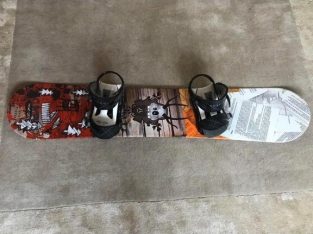 Snowboard – Atomic mighty D with rossignol viper bindings 144cm- open to all offers