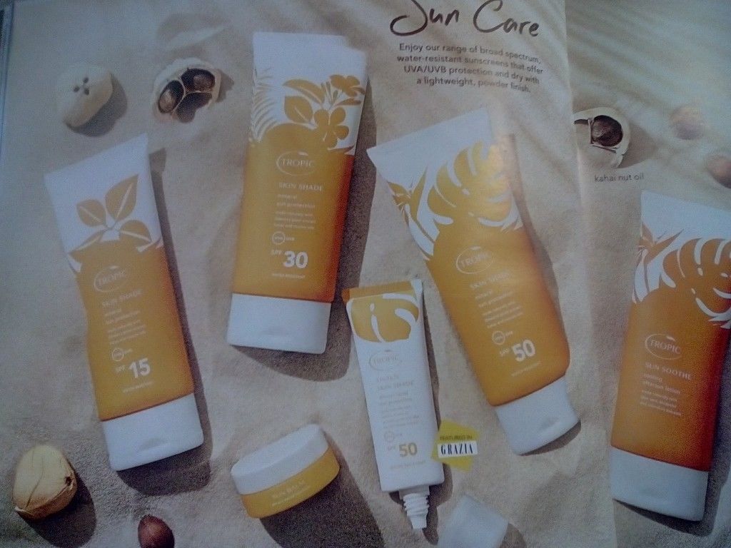 All natural products TROPIC BEAUTY PAMPER EVENINGS