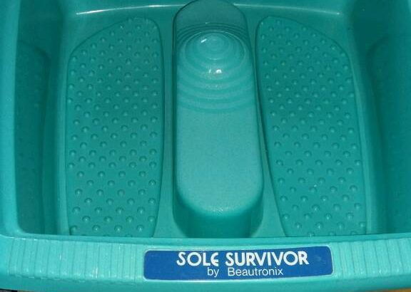 Sole Survivor vibrating footbath